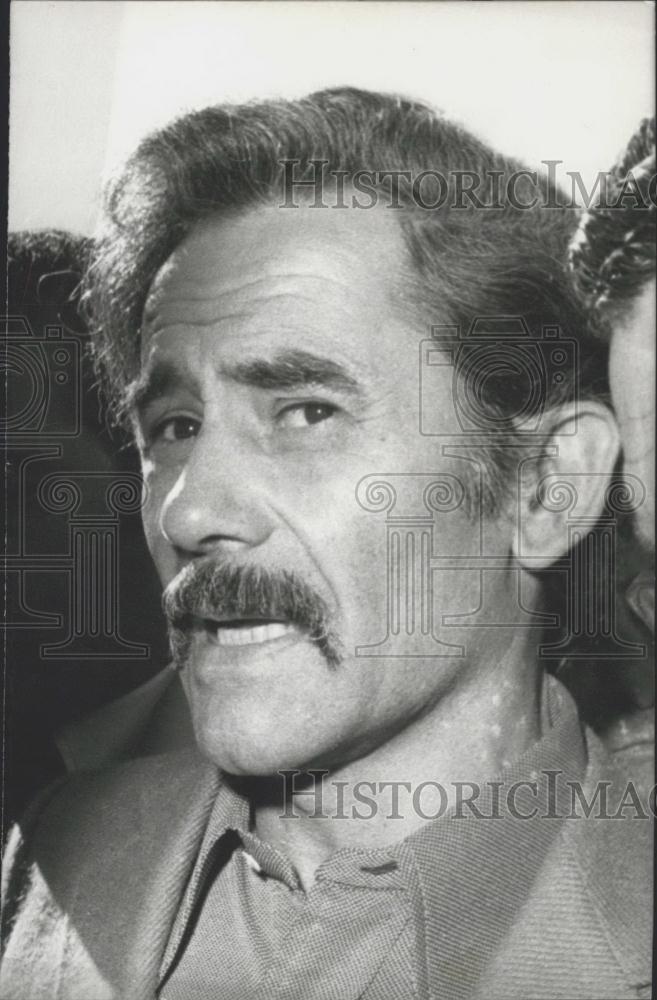 1973 Press Photo Argentine Trade Union Leader Jose Rucci - Historic Images