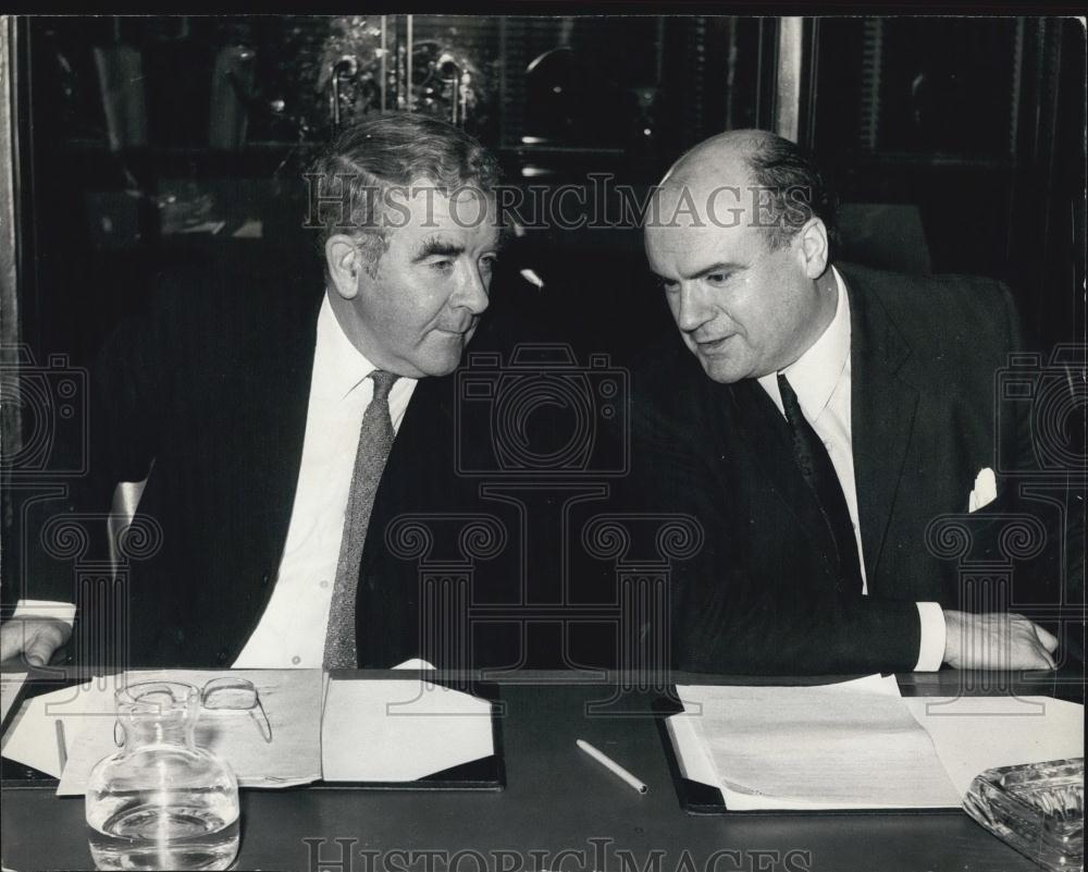 1972 Press Photo National Union of Mineworkers today held a Press Conference - Historic Images