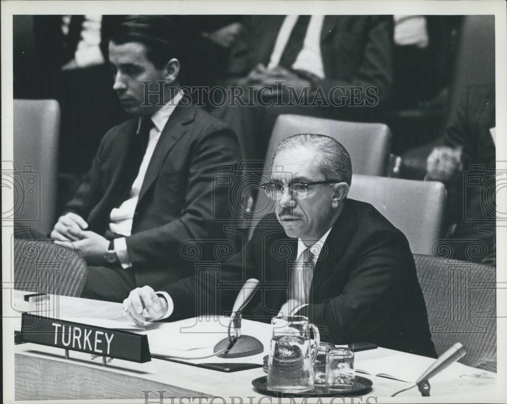 1964 Press Photo UN Security Council Convenes On Requests From Turkey - Historic Images