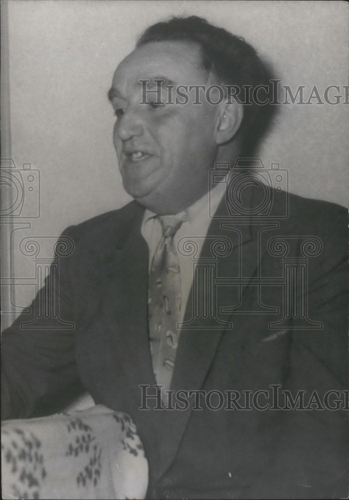 1953 Press Photo Andre Louison,French candidate for President - Historic Images