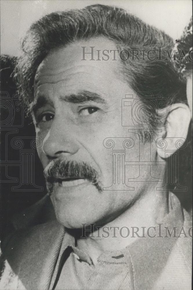 Press Photo Argentine Trade Union Leader Jose Rucci - Historic Images