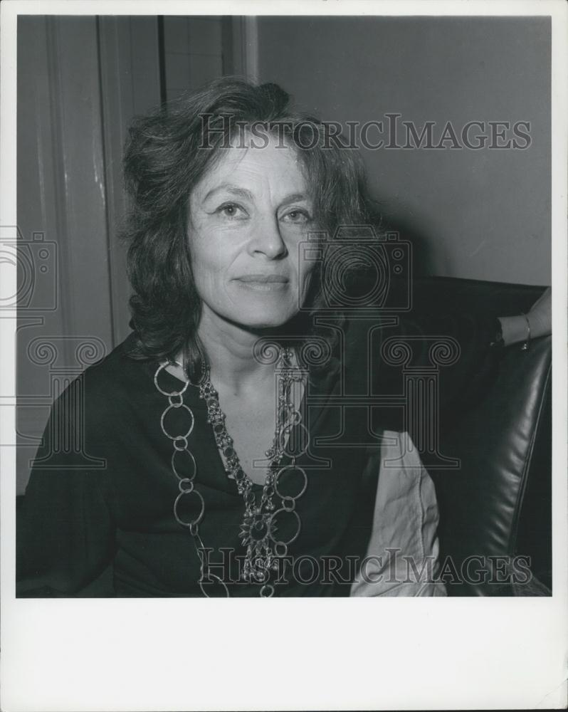 1974 Press Photo Viveca Lindfors - Historic Images