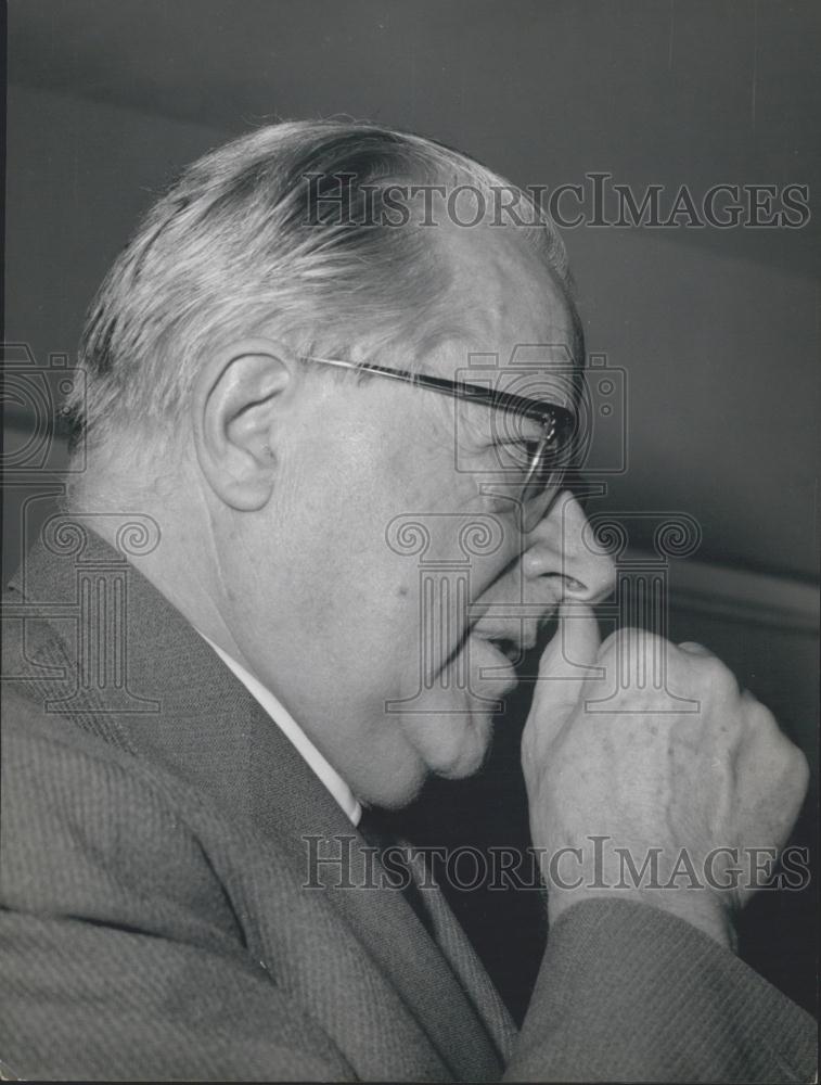 1962 Press Photo Leader of Italian Communist Party ,On .Le Palmiro - Historic Images