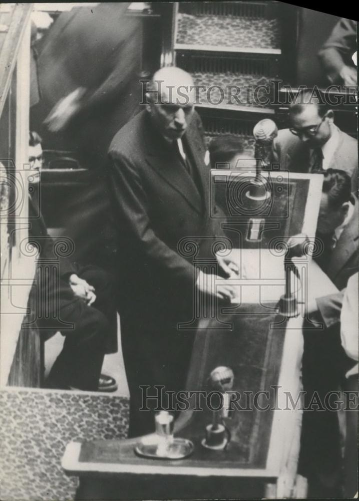 1953 Press Photo Premiere designate,Andre Marie - Historic Images