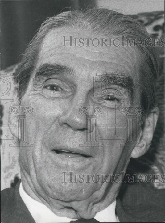 1980 Press Photo World's Richest Man ,Daniel K.Ludwig - Historic Images