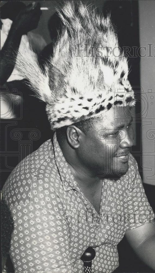 1974 Press Photo Joshua Nkomo, President, Zimbabwe African People's Union - Historic Images