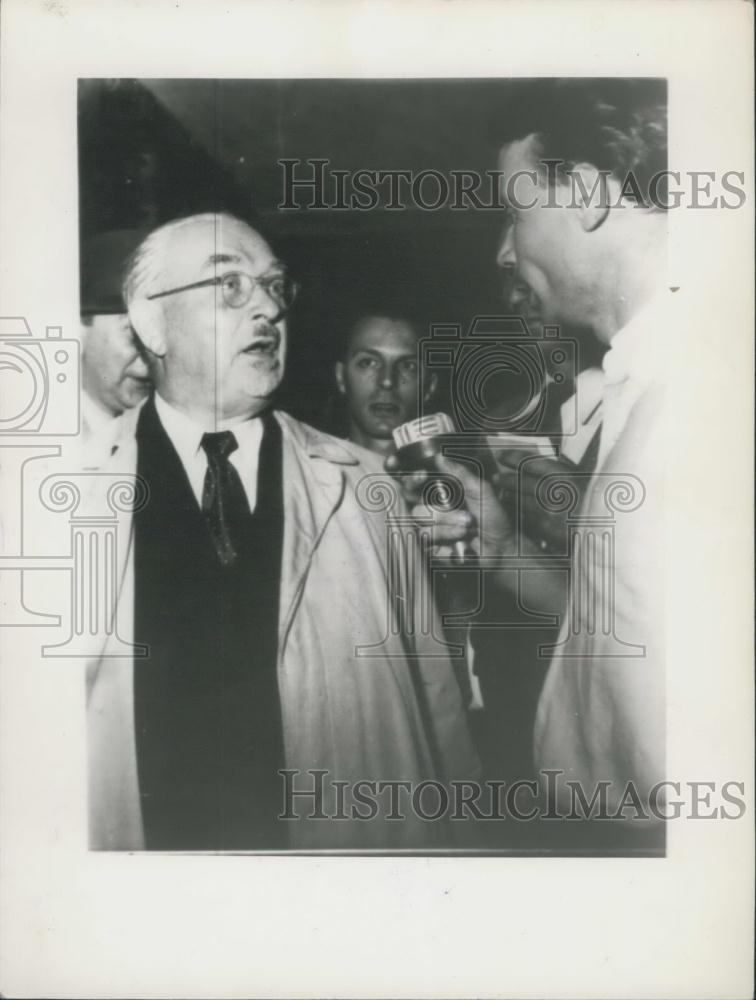 Press Photo Otto Nuschke Deputy Prime Minister of East Germany - Historic Images