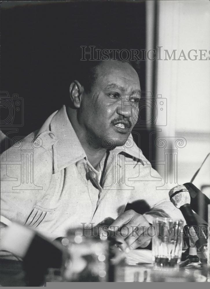 Press Photo President Nimeri of Sudan - Historic Images