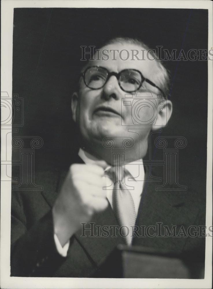 1957 Press Photo Selwyn Lloyd, British Foreign Secretary - Historic Images