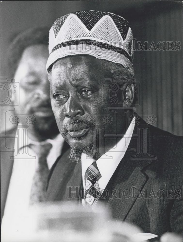 Press Photo Going Odinga Ex-Vice President of Kenya - Historic Images