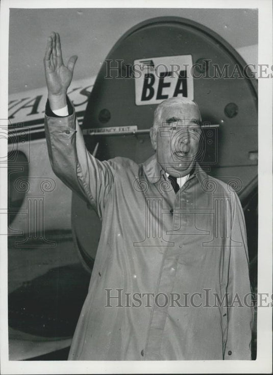 1956 Press Photo Australian Premier ,Mr. Menzies - Historic Images
