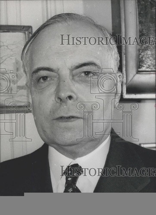 1966 Press Photo Mr. Leon Noel.,To Reorganize French Police - Historic Images
