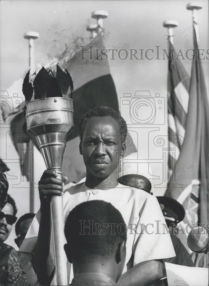 1966 Press Photo Tanzania President Julius Nyerere - Historic Images