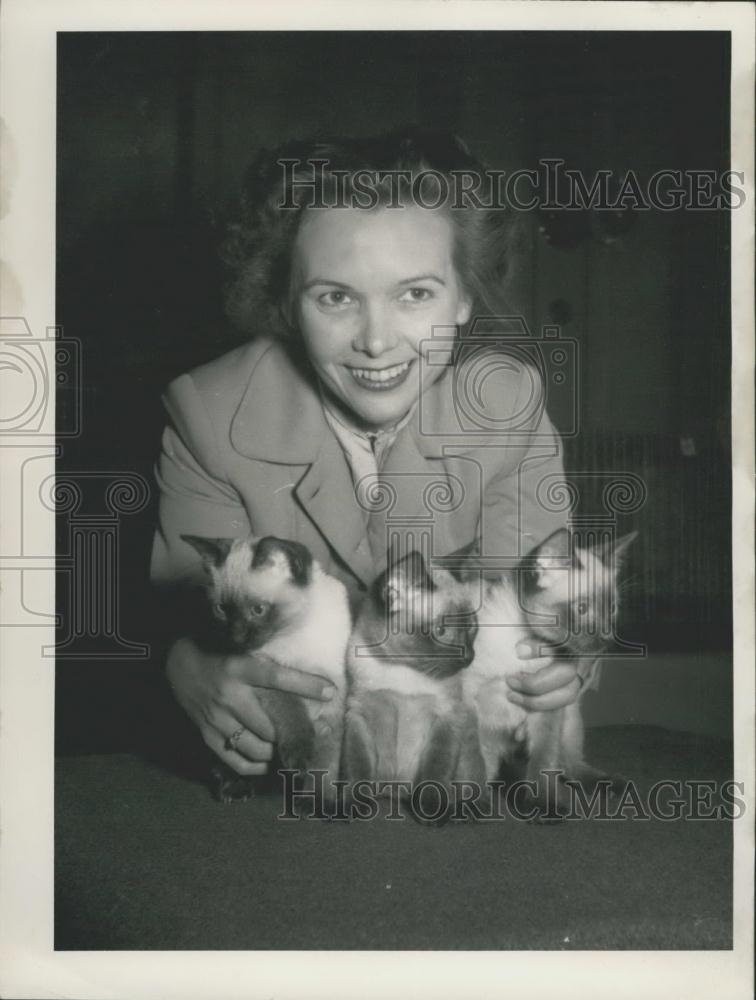 Press Photo Second German Show of Precious Cats - Historic Images