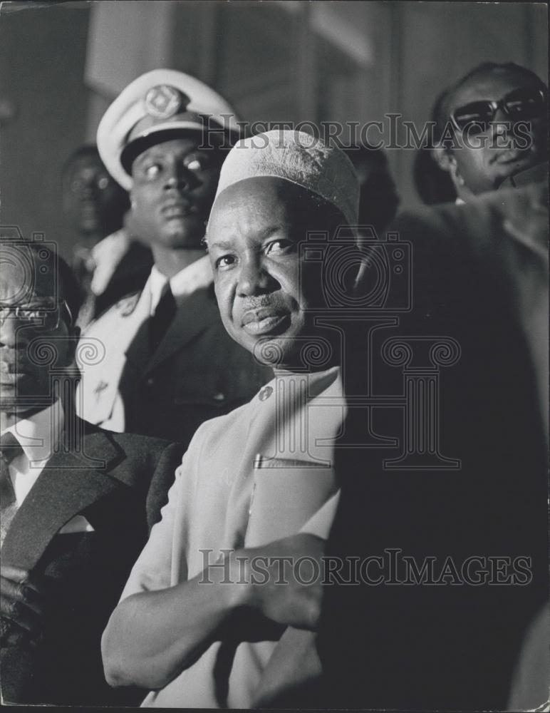 Press Photo Tanzania President Julius Nyerere - Historic Images