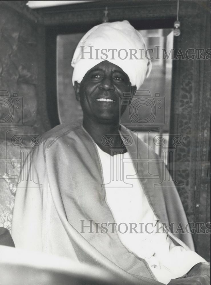 1976 Press Photo H.E. Sayed El-Sawi Abdel Magid, The Sudanese Ambassador - Historic Images