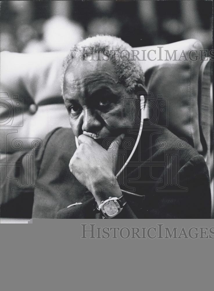 Press Photo Tanzania President Julius Nyerere - Historic Images