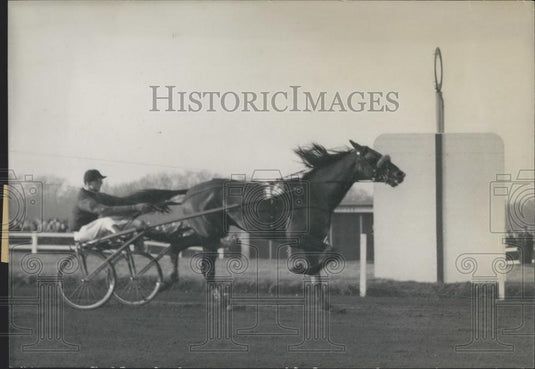 1959 Press Photo Jamin, Prix d'Amerique, Orly Roederer - Historic Images