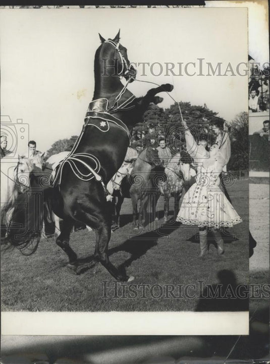 Press Photo Portugal's Youngest Bullfighter - Historic Images