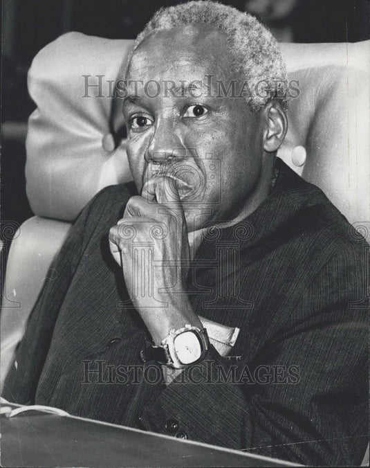 Press Photo Tanzania President Julius Nyerere - Historic Images