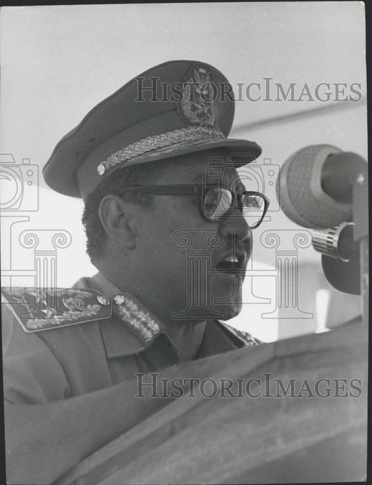 Press Photo President Nimeri of Sudan - Historic Images