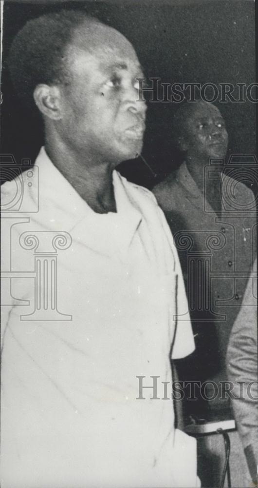 1972 Press Photo Former President of Ghana Dr. Kwameh Nkrumah Dies - Historic Images
