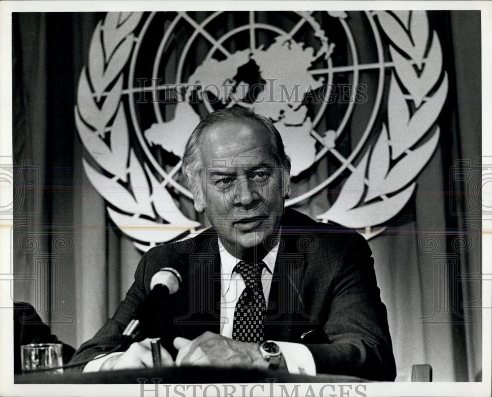 1978 Press Photo Paul Warnke:,Arms Limitation Conference at the UN - Historic Images