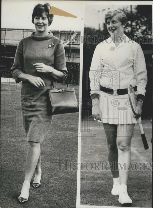 1965 Press Photo Christine Truman ,Britain's top tennis girl - Historic Images