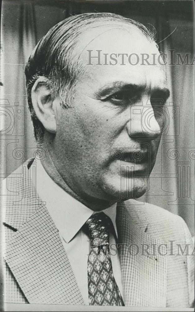 1973 Press Photo Ezequiel Martinez, Candidate In Argentine Elections - Historic Images