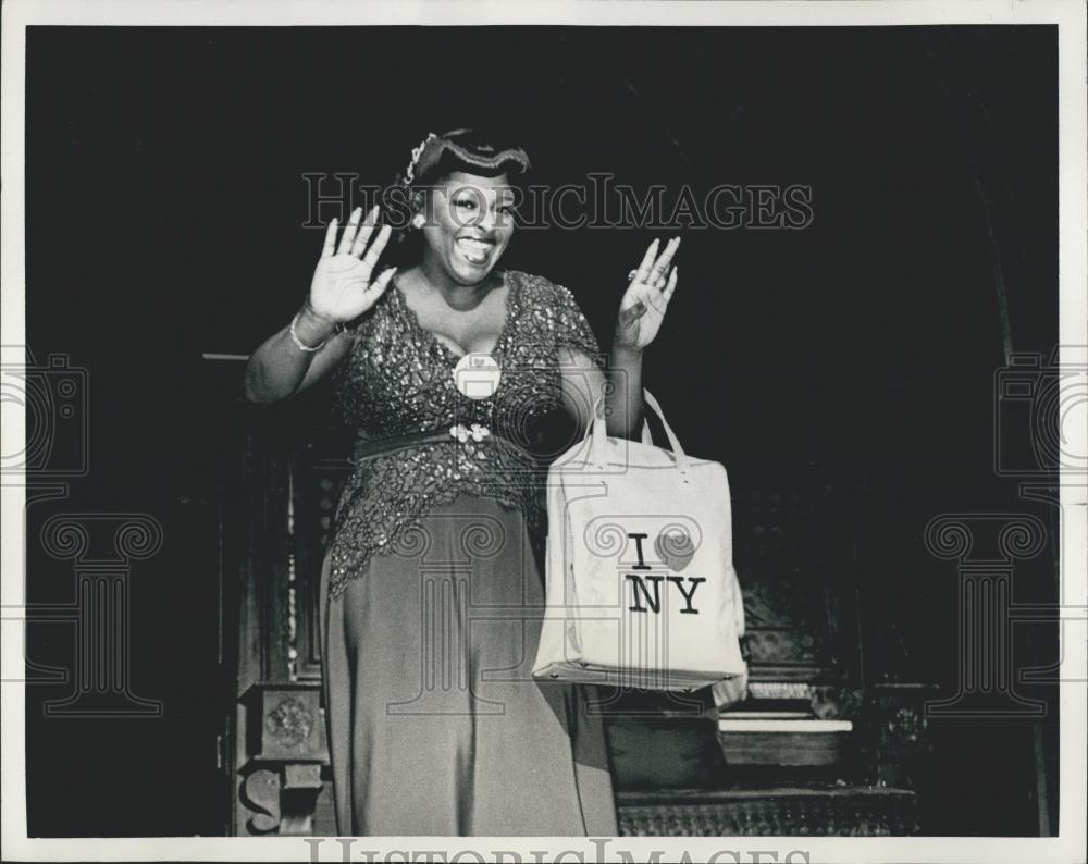 1981 Press Photo Teresa Bowers Actress Ain&#39;t Misbehavin&#39; New York - Historic Images