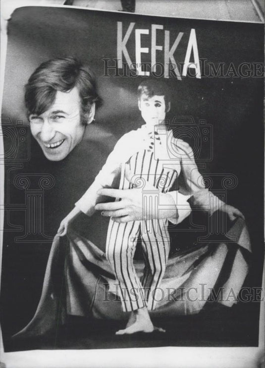 1971 Press Photo Pantomime Kefka: in Cologne" - Historic Images