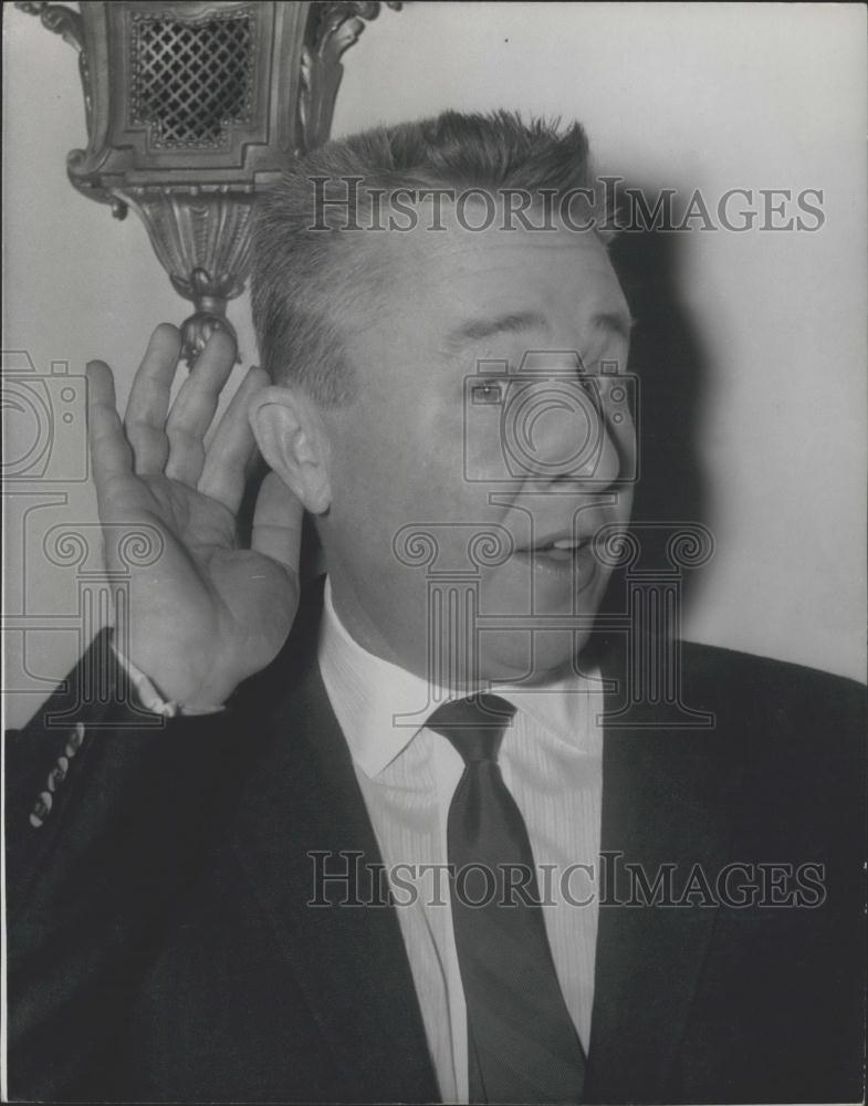 1959 Press Photo Famous American comedian George Gobel - Historic Images