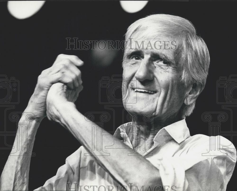 1986 Press Photo Gil Evans in Montreux - Historic Images