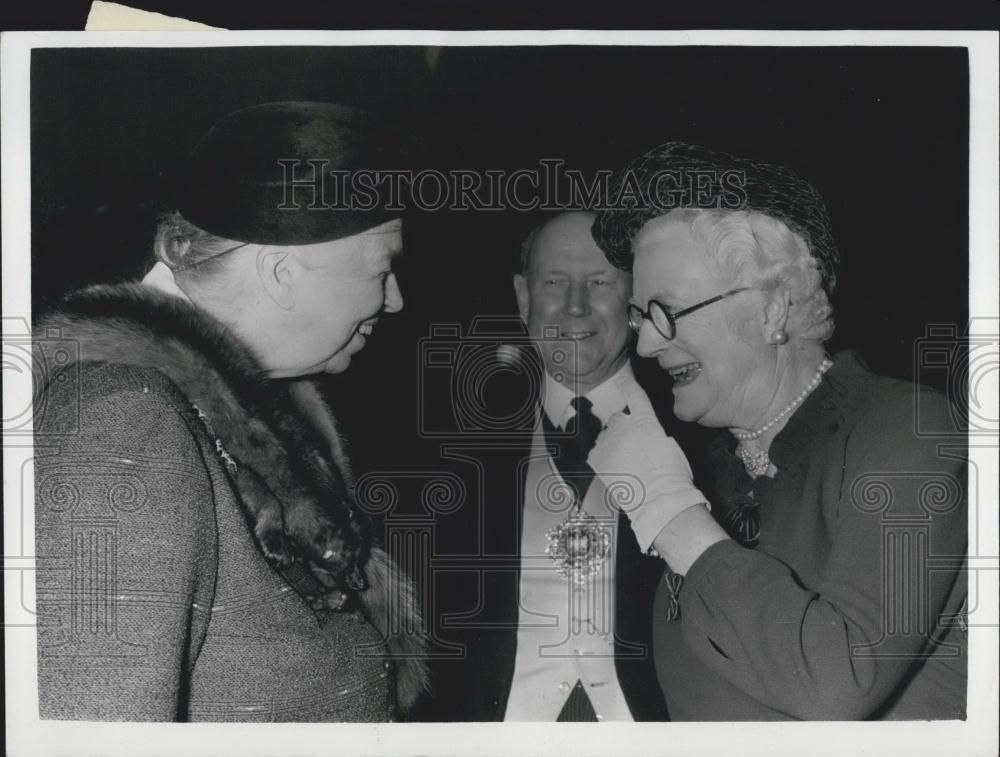 1959 Press Photo Eleanor Roosevelt - Historic Images