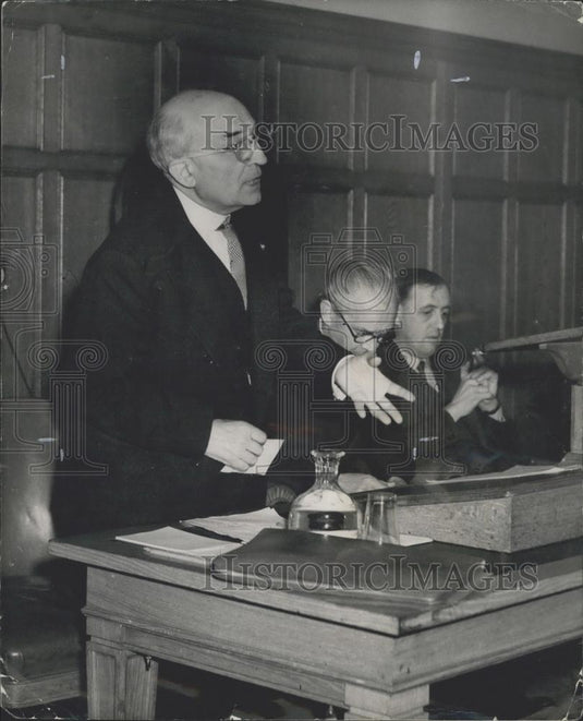 1949 Press Photo H.e. Senor Don Salvador De Madriaga - Historic Images