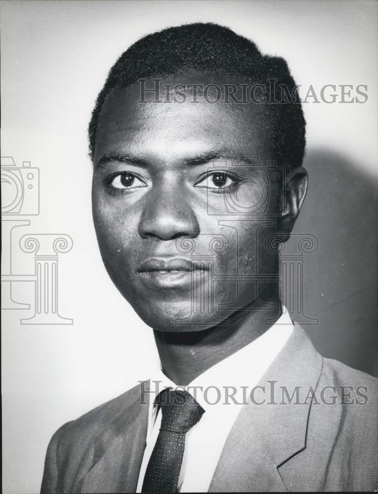 Press Photo U.G. Mwila M.P. Ministry Finance Parliamentary Secretary - Historic Images