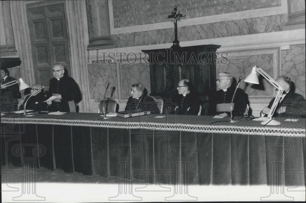 1976 Press Photo Marcello Lagliocchetti president of the Tribunal of Appeal - Historic Images