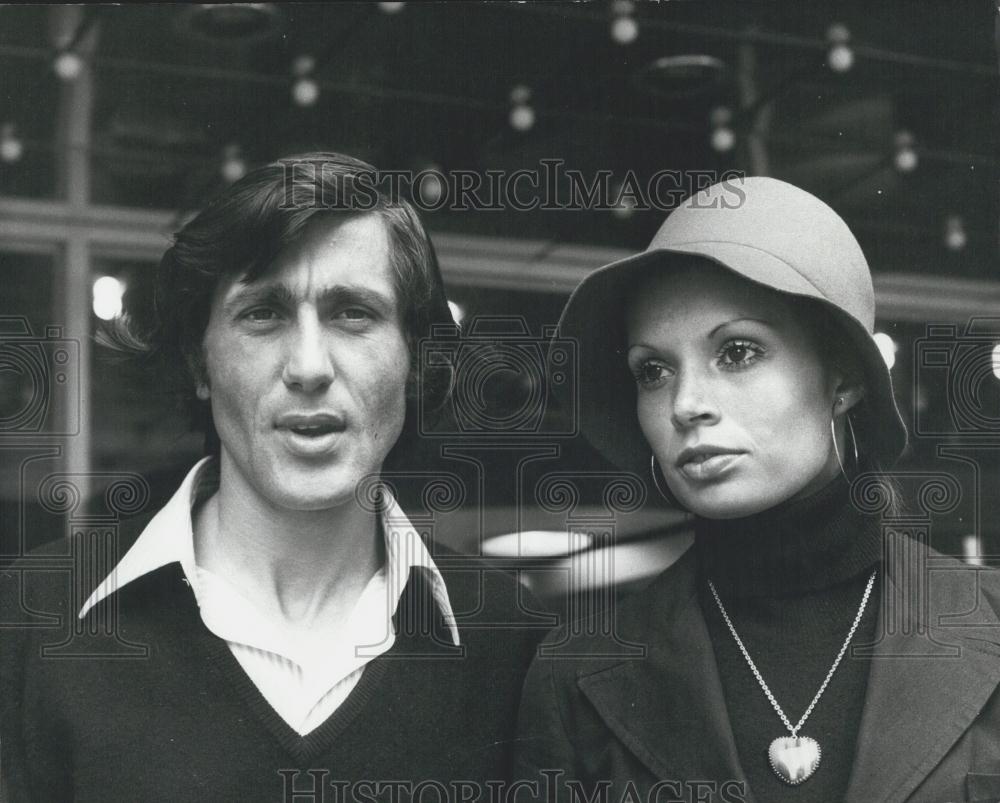 1980 Press Photo Tennis star Ilie Nastase &amp; Wife Seek Divorce - Historic Images