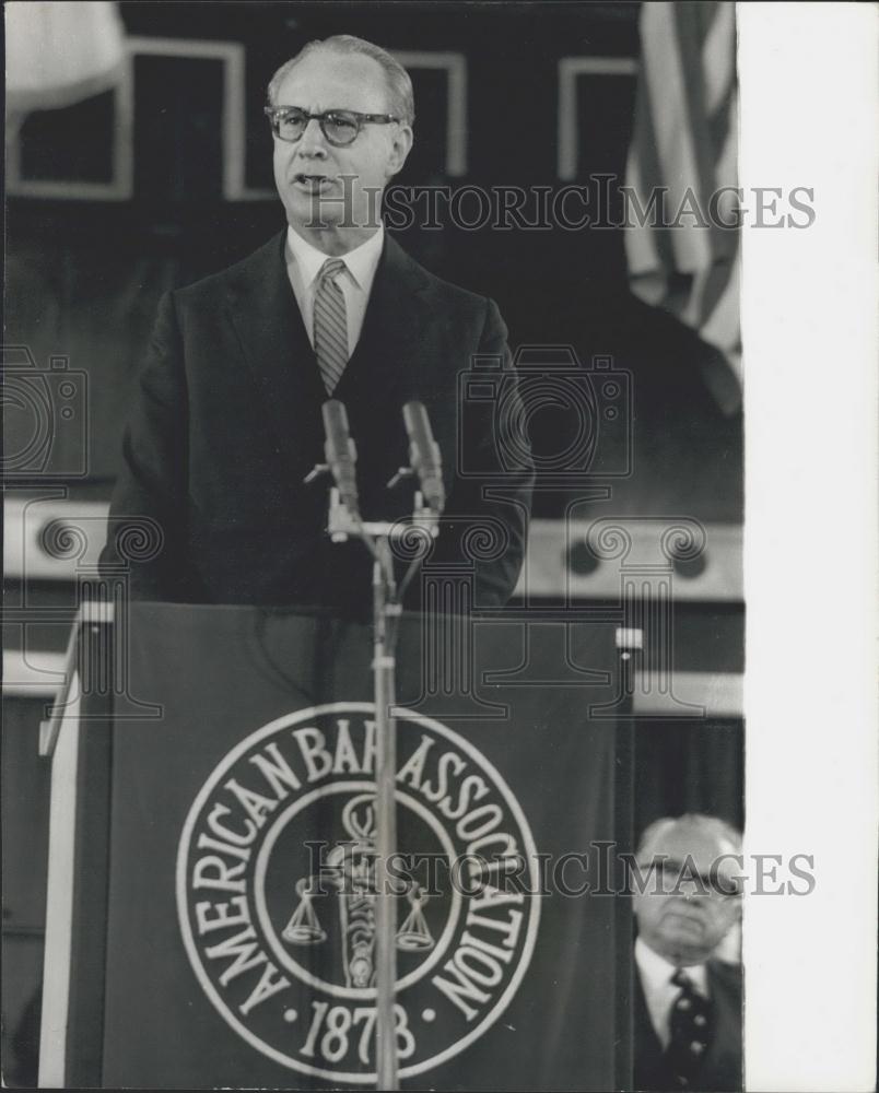 1971 Press Photo American Bar Association Assembly - Historic Images