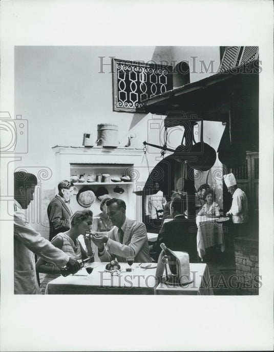 Press Photo Restaurant in Lima "Las Trece Monedas" - Historic Images