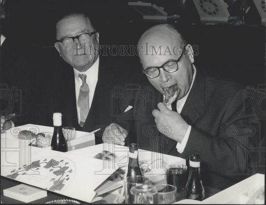 1964 Press Photo Mr. Alexander Soldatov ,Soviet Amb to London - Historic Images