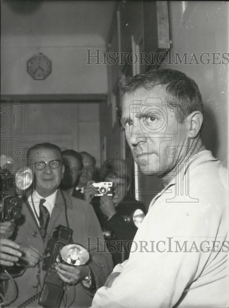 1961 Press Photo Man In Inolved In Kidnapping in France - Historic Images