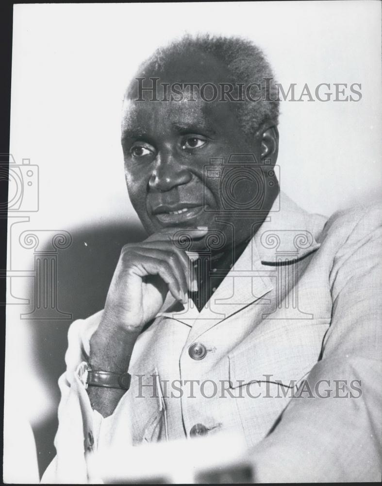 Press Photo President of Zambia,Kenneth Kaunda - Historic Images