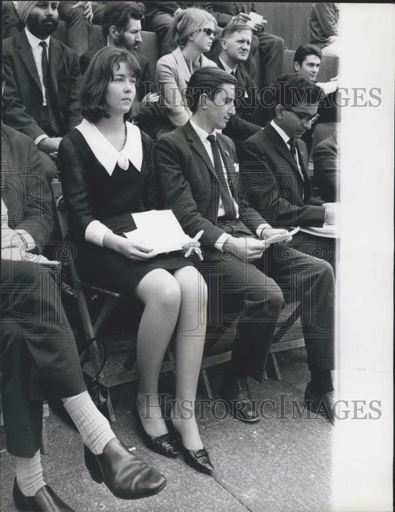 1966 Press Photo Mr. Ian Smith Rally Rhodesian regime overthrown - Historic Images