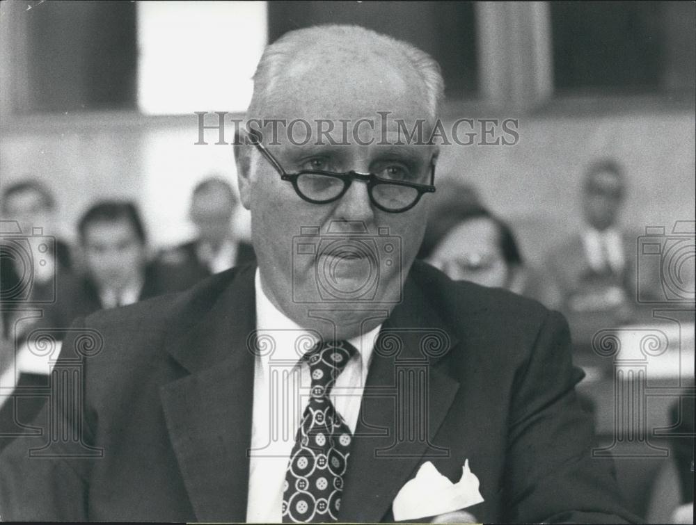 1973 Press Photo Gustavo Vollmer President El Palma S.A. Caracas - Historic Images