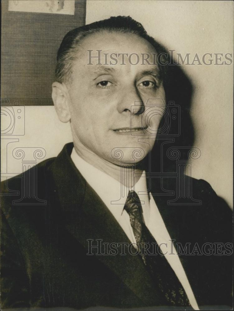 1969 Press Photo Marcel Loquin, President, The European Agricultural University - Historic Images