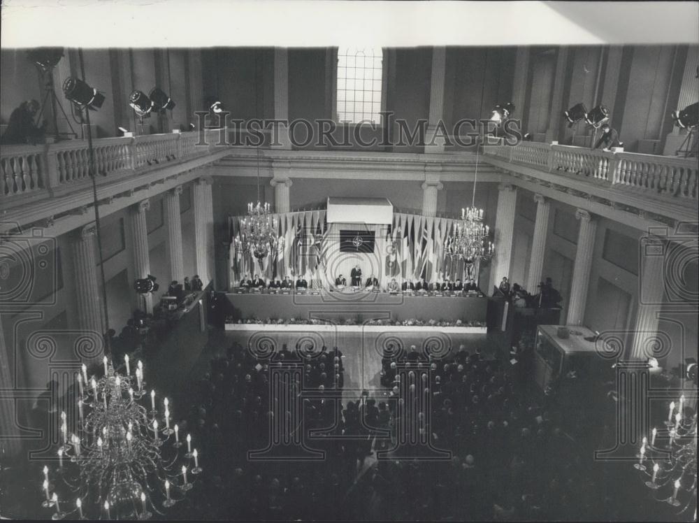 1977 Press Photo Ministerial Meeting of North Atlantic Treaty Organization - Historic Images