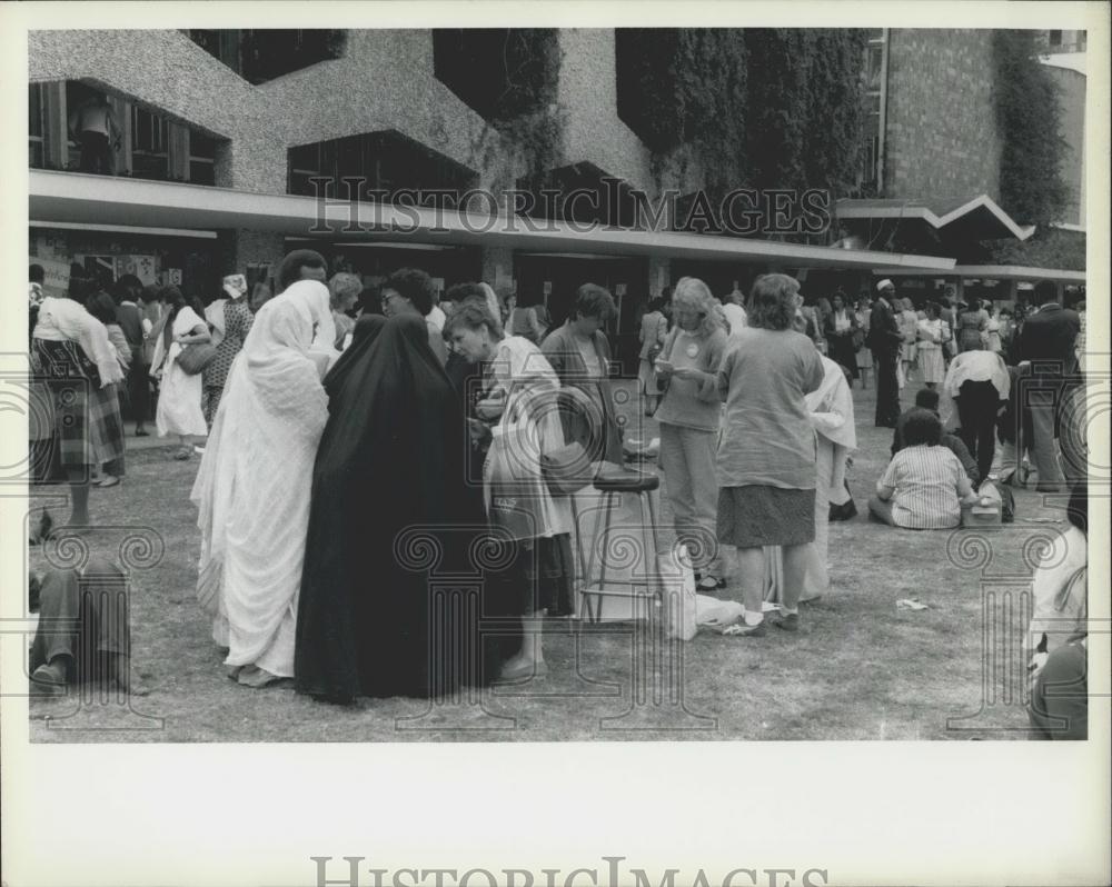 1985 Press Photo World Conference Marks End of the UN Decade For Women - Historic Images