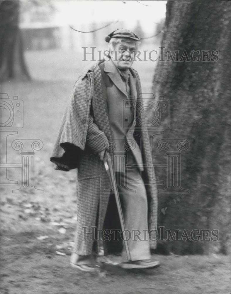 1981 Press Photo Haggis Hunt in London&#39;s Green Park - Historic Images