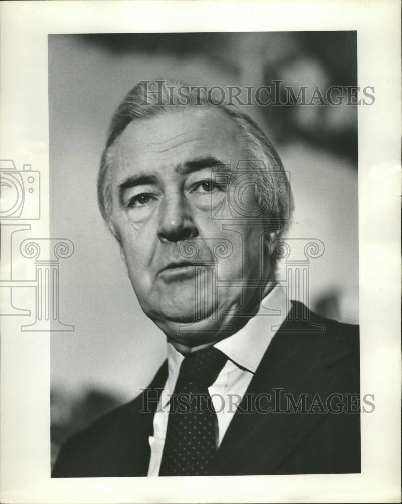 1976 Press Photo Presidential Candidate For Independent Party Eugene McCarthy - Historic Images